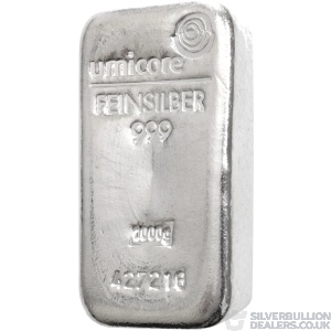 Umicore 1 Kilo Silver Bar