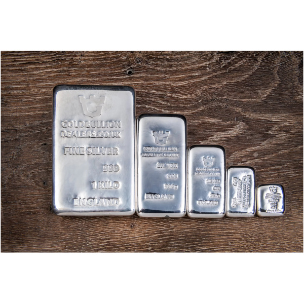 Gold Bullion Dealers 250 Gram Silver Bar