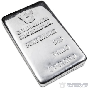 Gold Bullion Dealers 1 Kilo Silver Bar