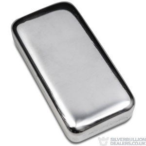 Plain 250 Gram Silver Bar