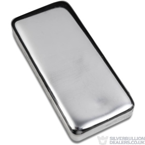 Plain 500 Gram Silver Bar