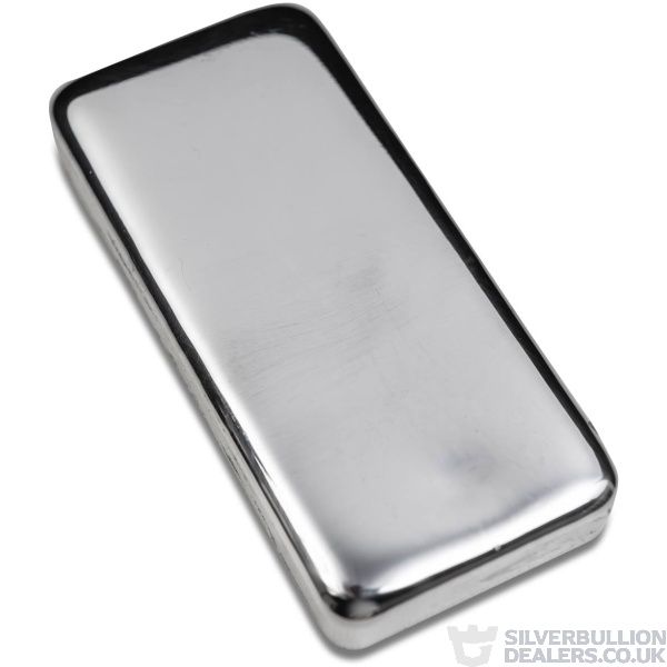 Plain 500 Gram Silver Bar